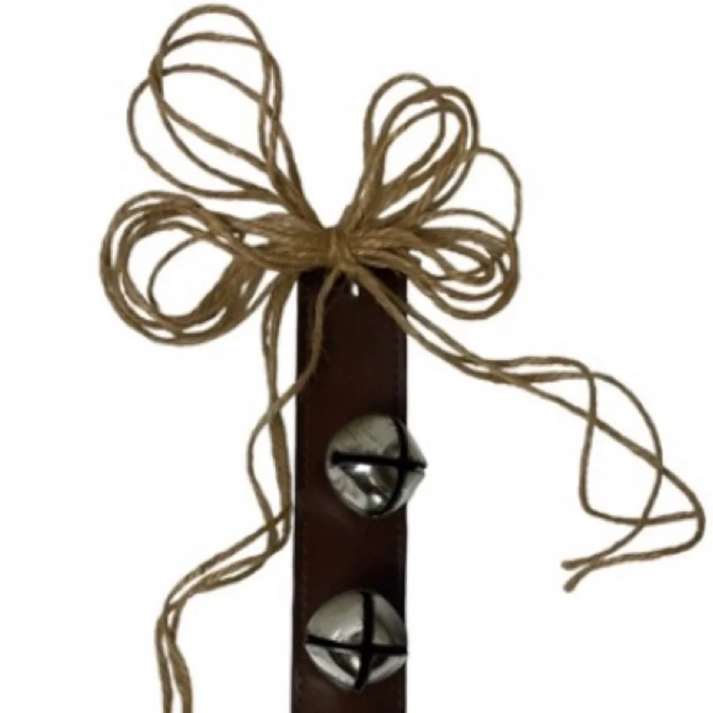 Holiday Sleigh Bells 10 Bell Sleigh Strap Christmas Decorations Jingle Bells